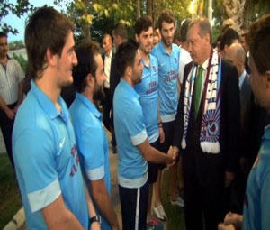 Başbakan'dan Volkan Şen'e moral!