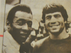 Pele'ye Trabzonspor rozeti