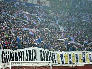 Trabzonspor taraftarı öyle bir korkutmuş ki…