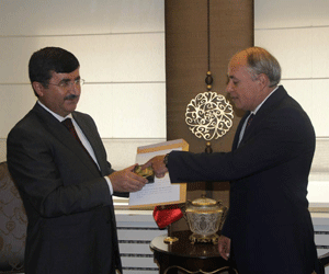 Vali Öz'e ziyaretler devam ediyor