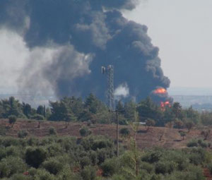 Suriye sınırı alev alev!