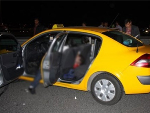 Taksici direnince canından oldu