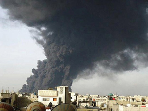 Yine zehirli gaz kullandı