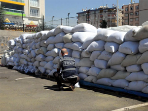 10 ton esrar yakalandı