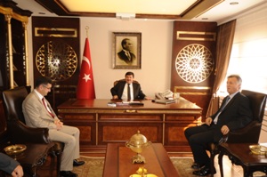 Havalimanı müdürlüğünden Vali Öz’e Ziyaret