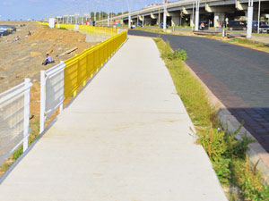 Trabzon'da bisiklet yolu tamamlandı