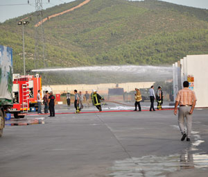 Doğalgaz dolum tesisinde patlama!