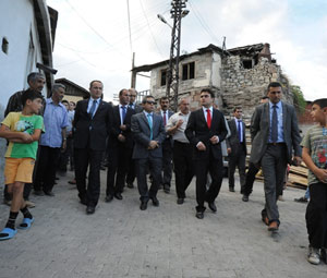 Artvin Valisi, Ardanuç'u ziyaret etti