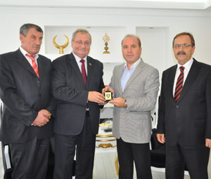 Kosva Büyükelçisi Samsun'da