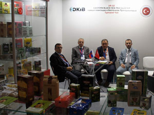 Çay firmaları Rusya'da görücüye çıktı