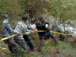 Çay demlemek için durdu hayat kurtardı