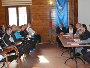 Özyurt antrenörler ile bir araya geidi...