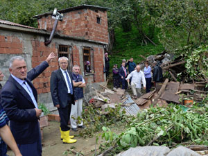 Kış Trabzona kendini hissettiriyor...