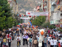 Gümüşhane'de alternatif spor haftası kutlamaları