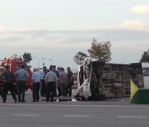 Giresun'da ambulans kaza yaptı: 7 yaralı!