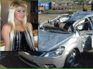 Takla atan otomobil üniversiteli kızın sonu oldu