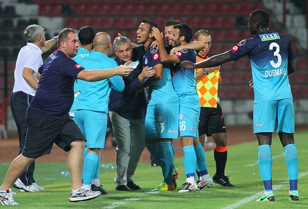 Rizespor'da liderlik sevinci