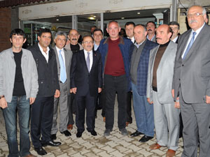 Hacımüftüoğlu’na taziye ziyareti