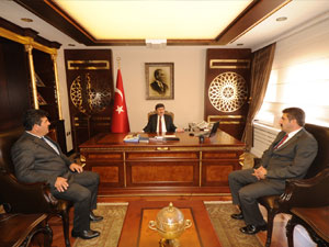 Şoförler Odası Başkanı'ndan Vali Öz'e ziyaret
