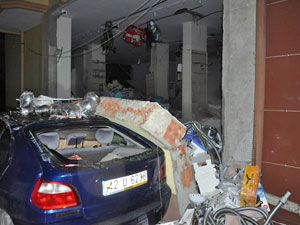 Kalorifer kazanı bomba gibi patladı !