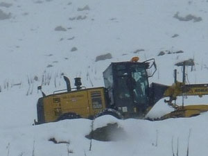 Trabzon'da yüksek kesimlere kar yağdı