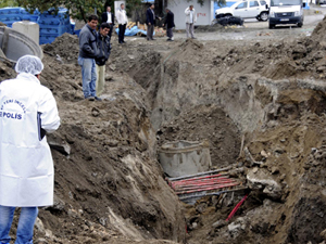 Van'da göçük: 1 ölü, 2 yaralı