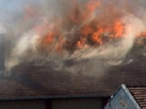 Anaokulunda yangın paniği