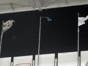 Fener'den bir ayıp daha!  TS bayrağını...