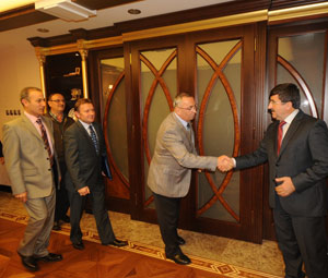 Sanayi sitesi derneğinden Vali Öz'e ziyaret