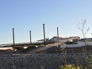 Trabzon'da istinat duvarı isyanı!