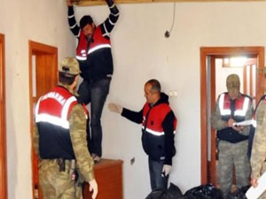 Uyuşturucu için özel ev hazırlamış