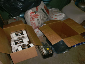 Emniyetten kaçak sigara operasyonu