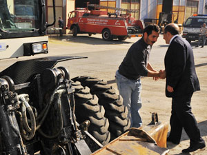 Trabzon belediyesinde erken bayramlaşma