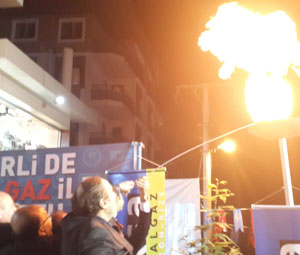 Trabzon'da 25 bin ev ve iş yerine doğalgaz!