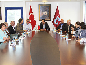 Gümüşhaneliler'den Trabzonspor'a destek