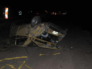 Gelin konvoyu faciaya dönüştü:1 ölü 4 yaralı