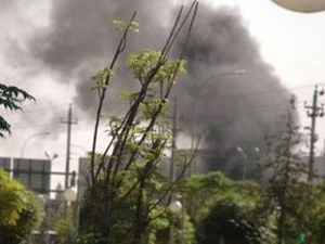 Canlı bomba hastanede patladı