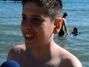 Ekim ayı ortasında "deniz keyfi"