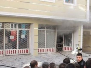 Üsküdar'da yangın paniği