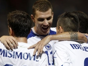 Bosna Hersek'ten tarihi galibiyet