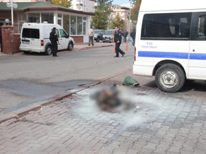 Ordu'da bir kişi kendini yaktı!