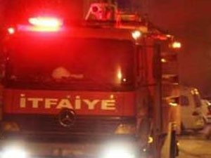 Tokat'ta fabrika yangını