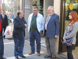 Başkan Gümrükçüoğlu'nun esnaf ziyaretleri sürüyor