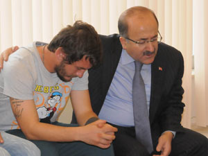 Başkan'dan 1461 Trabzon'a taziye ziyareti