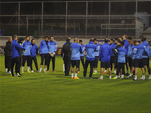 TS Legia maçına hazır