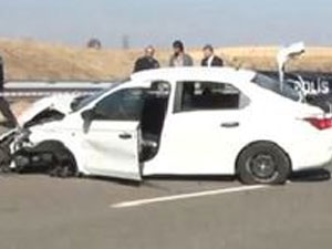 Otobanda sır dolu olay