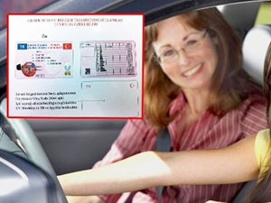 Yeni ehliyete renk ayarı geliyor!