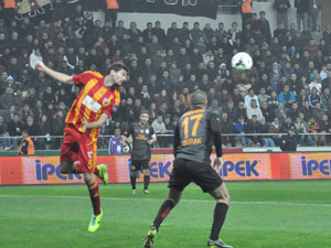 Jaja'lı Kayserispor mağlup oldu