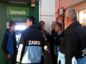 Zabıtadan meydan dayağı