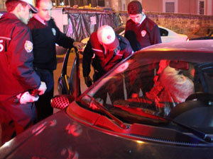 Trabzon'da alkollü sürücü polisleri uğraştırdı